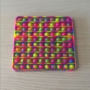 Colorful Pop It Fidget Toy